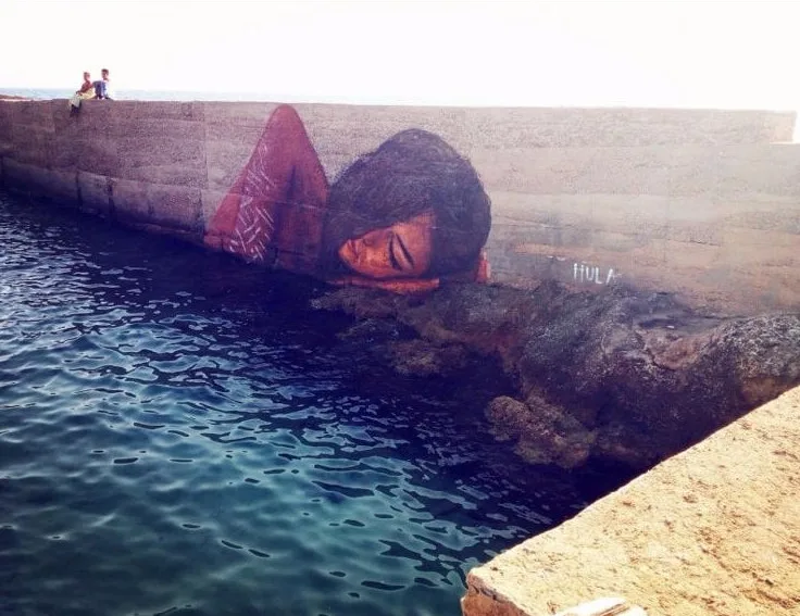Il murale di Hula a Porto Cesareo!